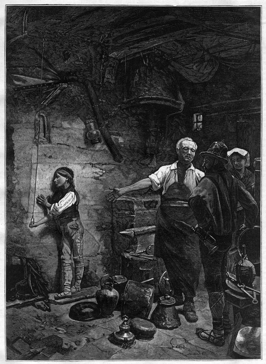 Gioachino (Gioacchino) Rossini (1792-1868) olasz zeneszerző portréja a Boilermaker műhelyben - metszet Franz Meerts (1836-1896) festménye után alkotó: Frans Meerts