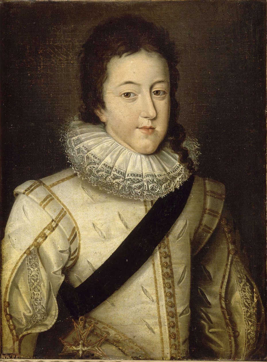 XIII. Lajos, Franciaország és Navarra királya 1601-1643 Dauphin néven alkotó: Frans Pourbus