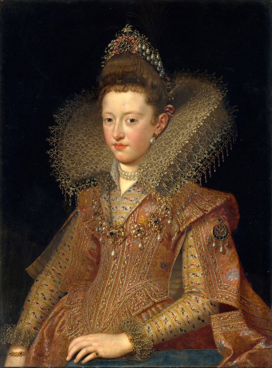 Margherita Gonzaga 1591-1632, Mantova hercegnője. alkotó: Frans Pourbus the Younger