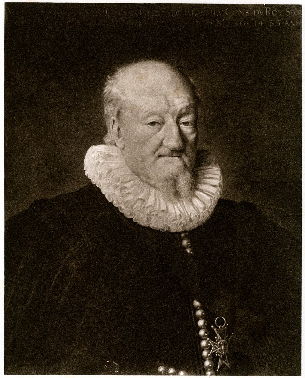 Martin Ruzé de Beaulieu portréja, 1927. alkotó: Frans Pourbus the Younger