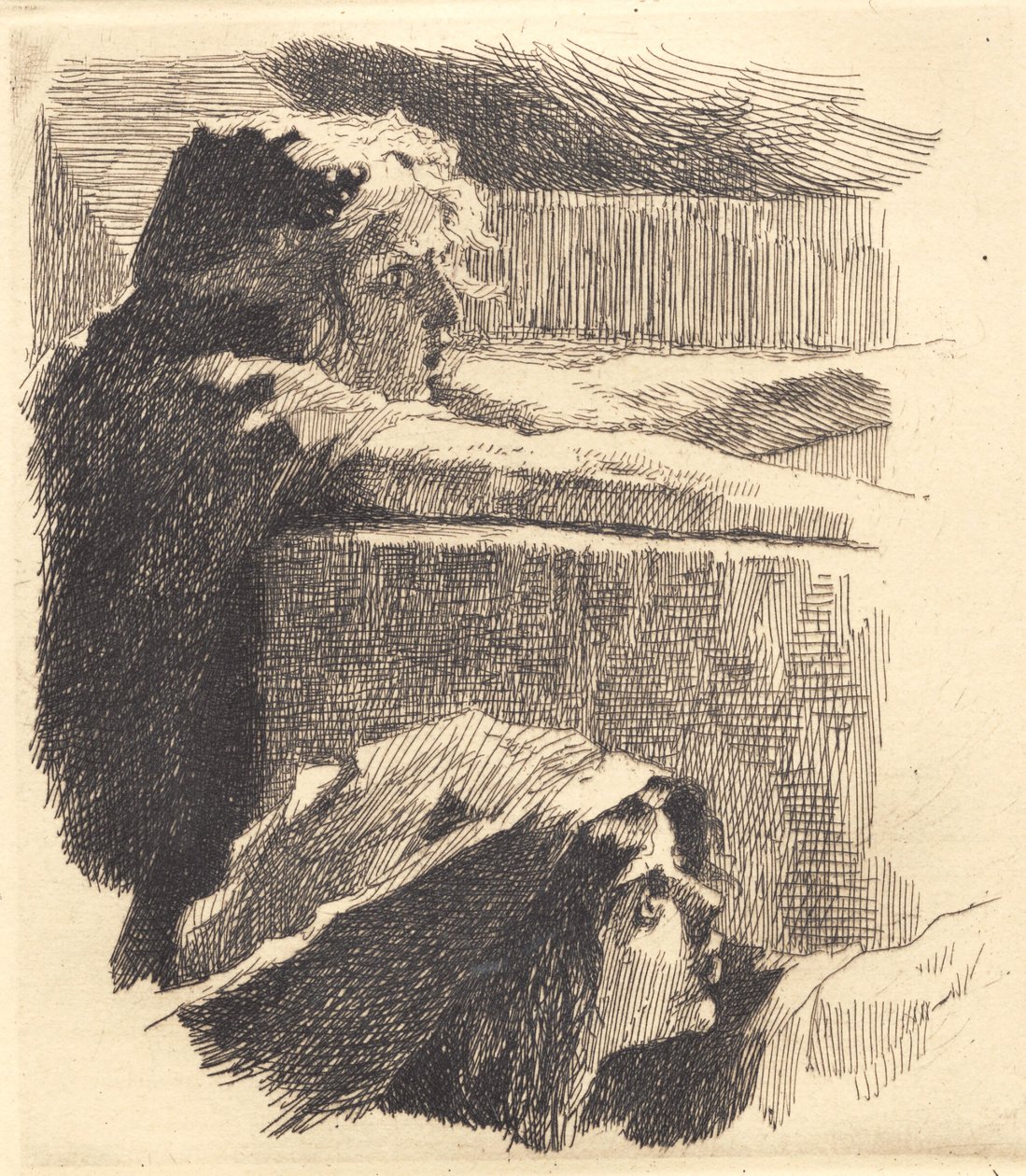Mintatábla: A "The Bad Maidens" töredéke alkotó: Frans Schwartz