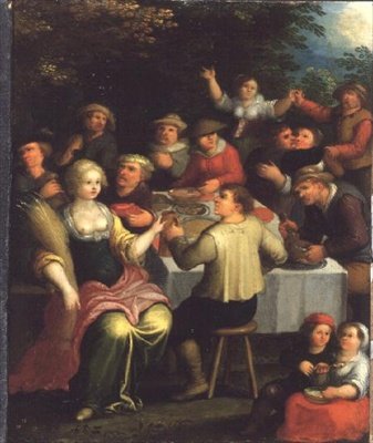 Szüreti ünnep alkotó: Frans the Elder (circle of) Francken
