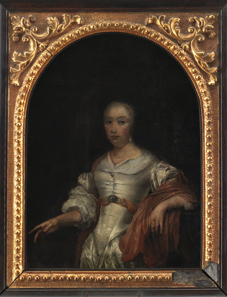 Egy hölgy portréja alkotó: Frans van I Mieris