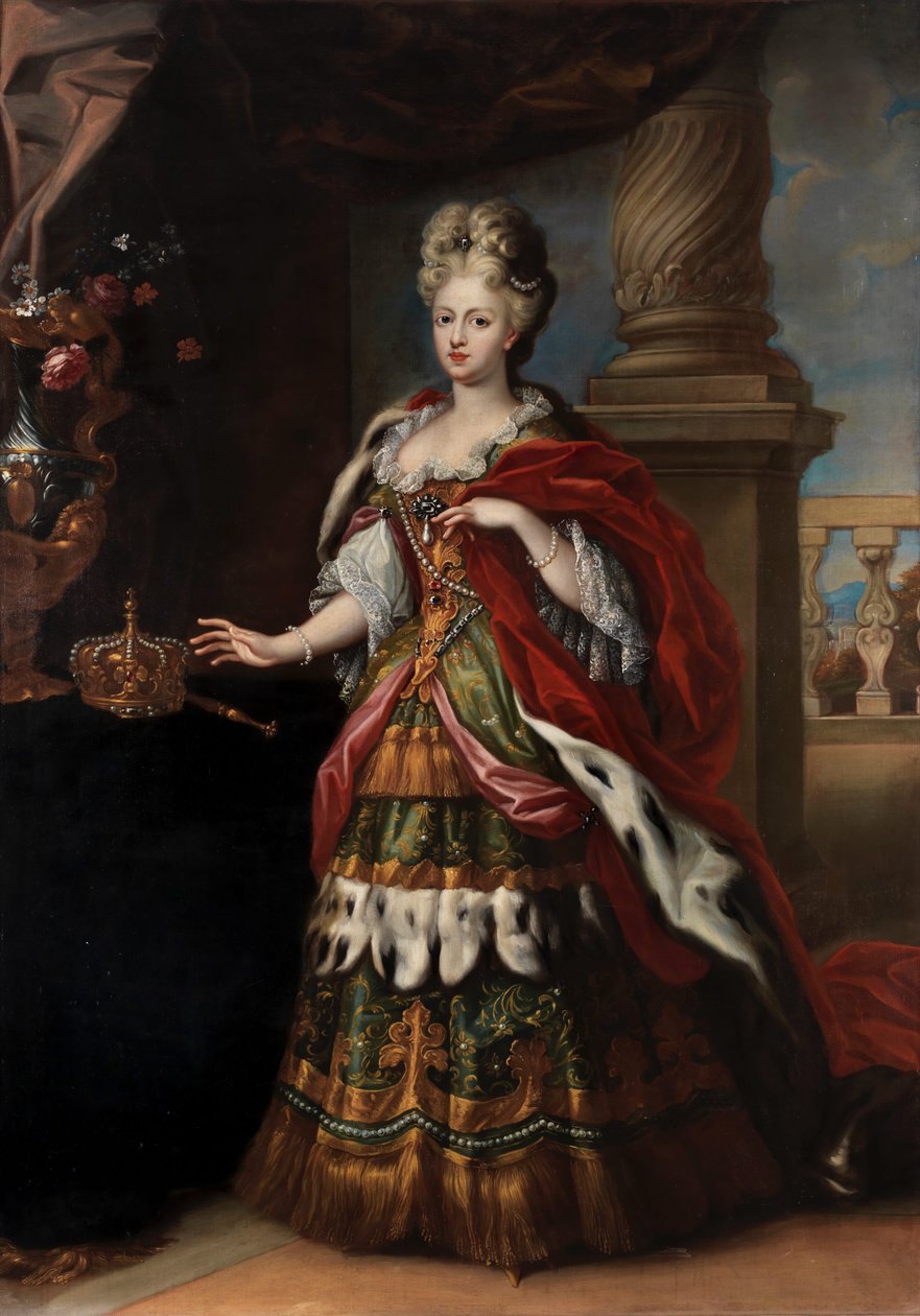 Frans van Stampart Brunswick-Wolfenbütteli Christine Erzsébet portréja alkotó: Frans van Stampart