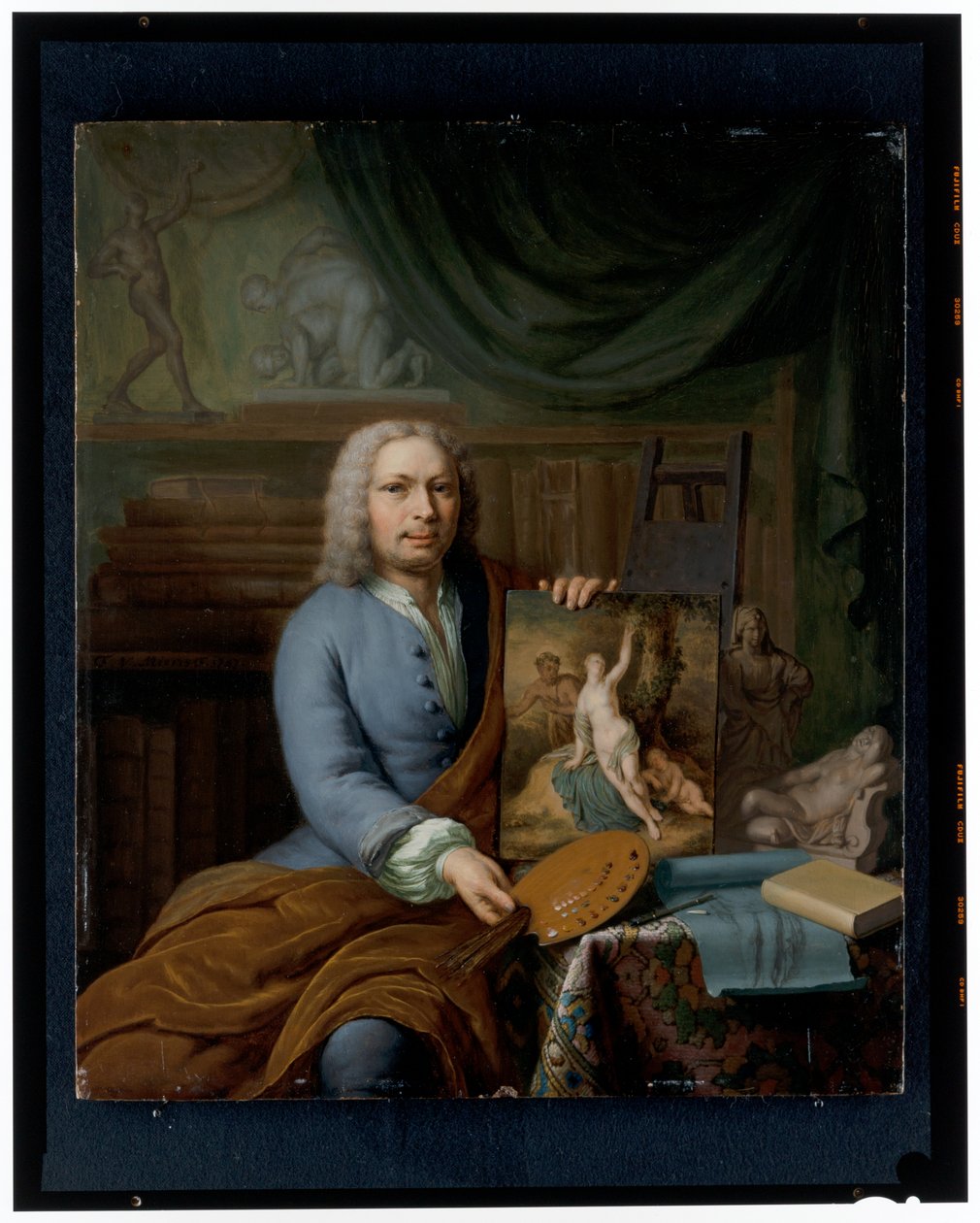 Self-portrait alkotó: Frans van the Younger Mieris