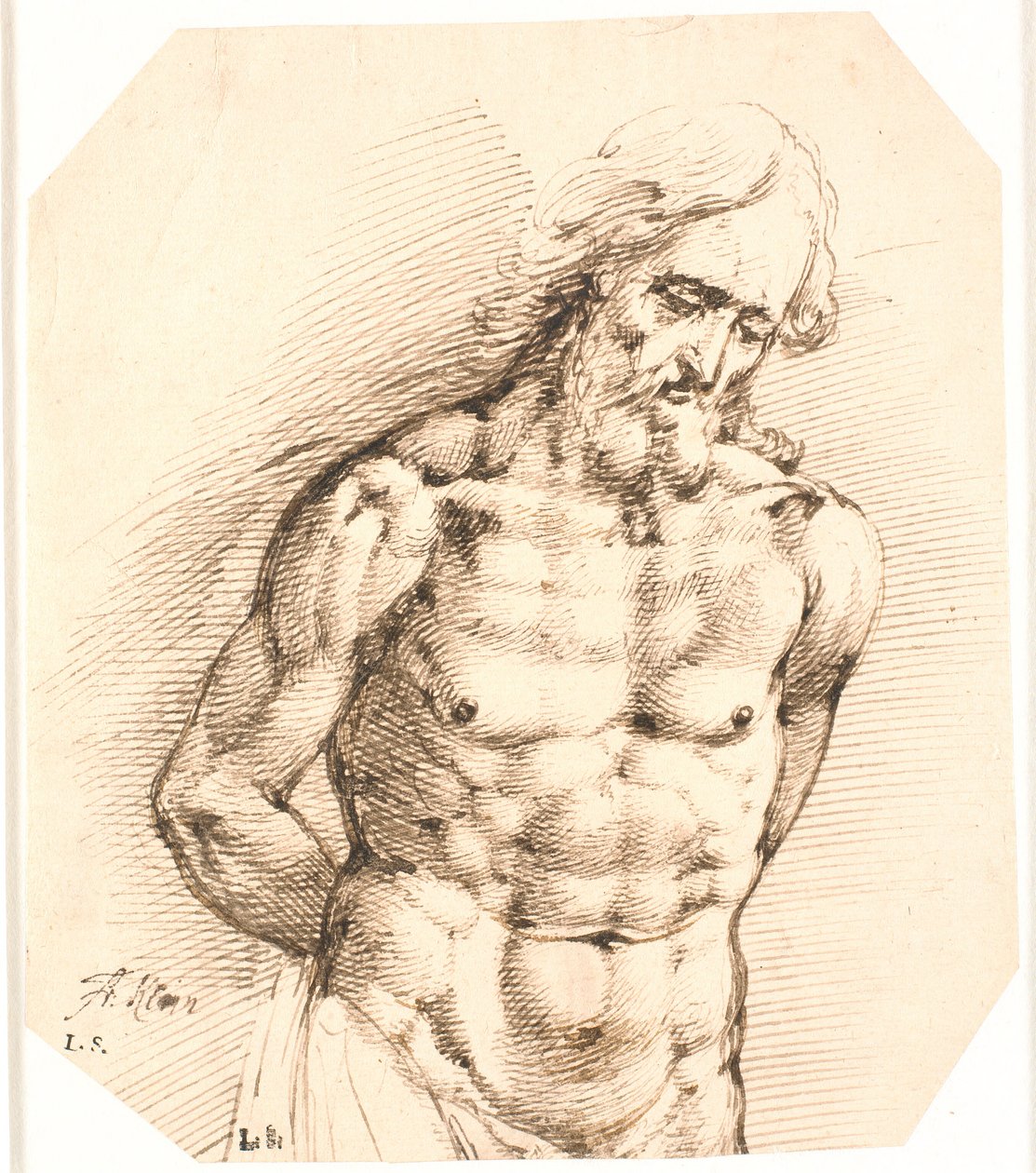 Krisztus fél alakja alkotó: Frantz Cleyn