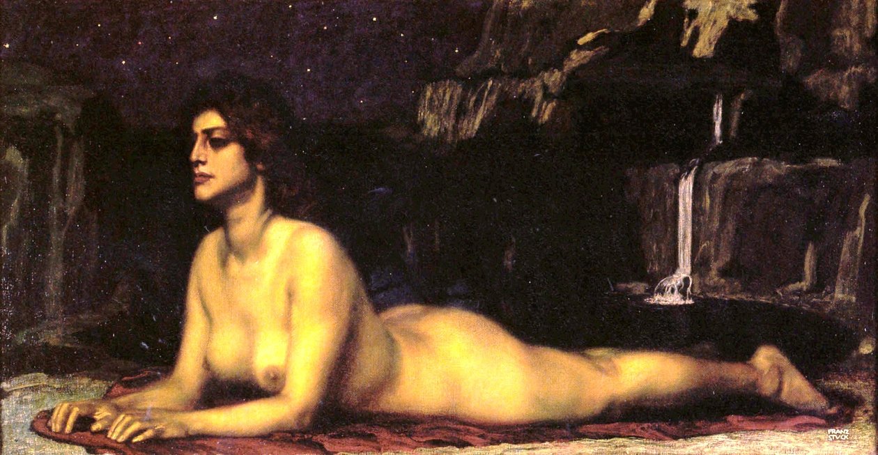 Szfinksz alkotó: Franz von Stuck