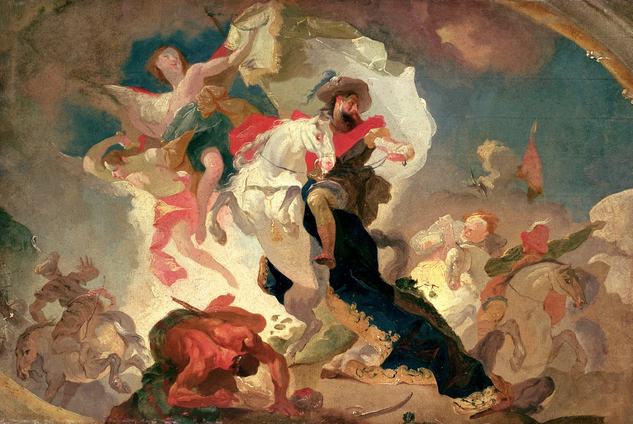 Nagy Szent Jakab apoteózisa alkotó: Franz Anton Maulbertsch