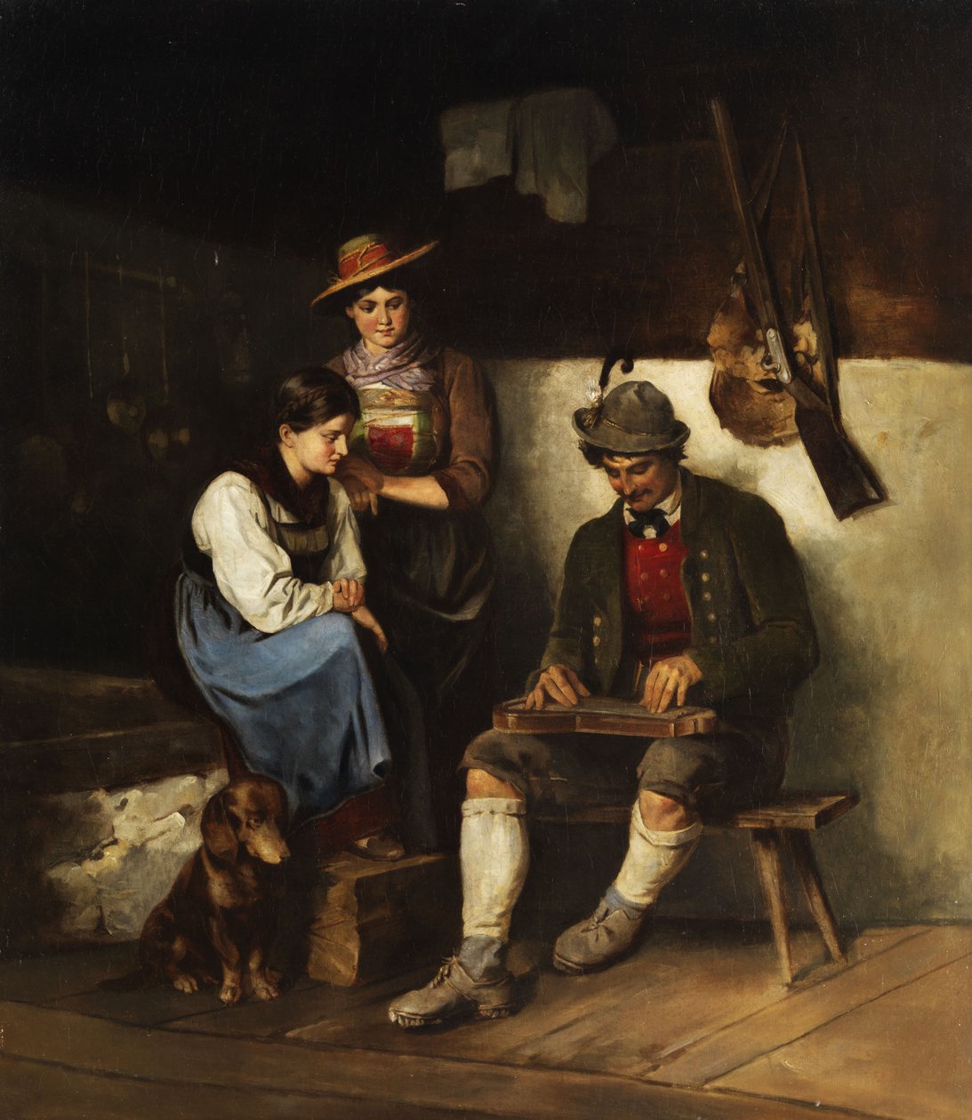 A citera játékos alkotó: Franz Defregger