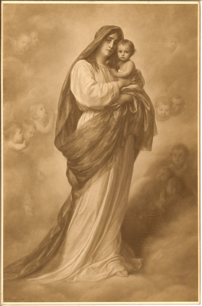 Madonna alkotó: Franz Defregger