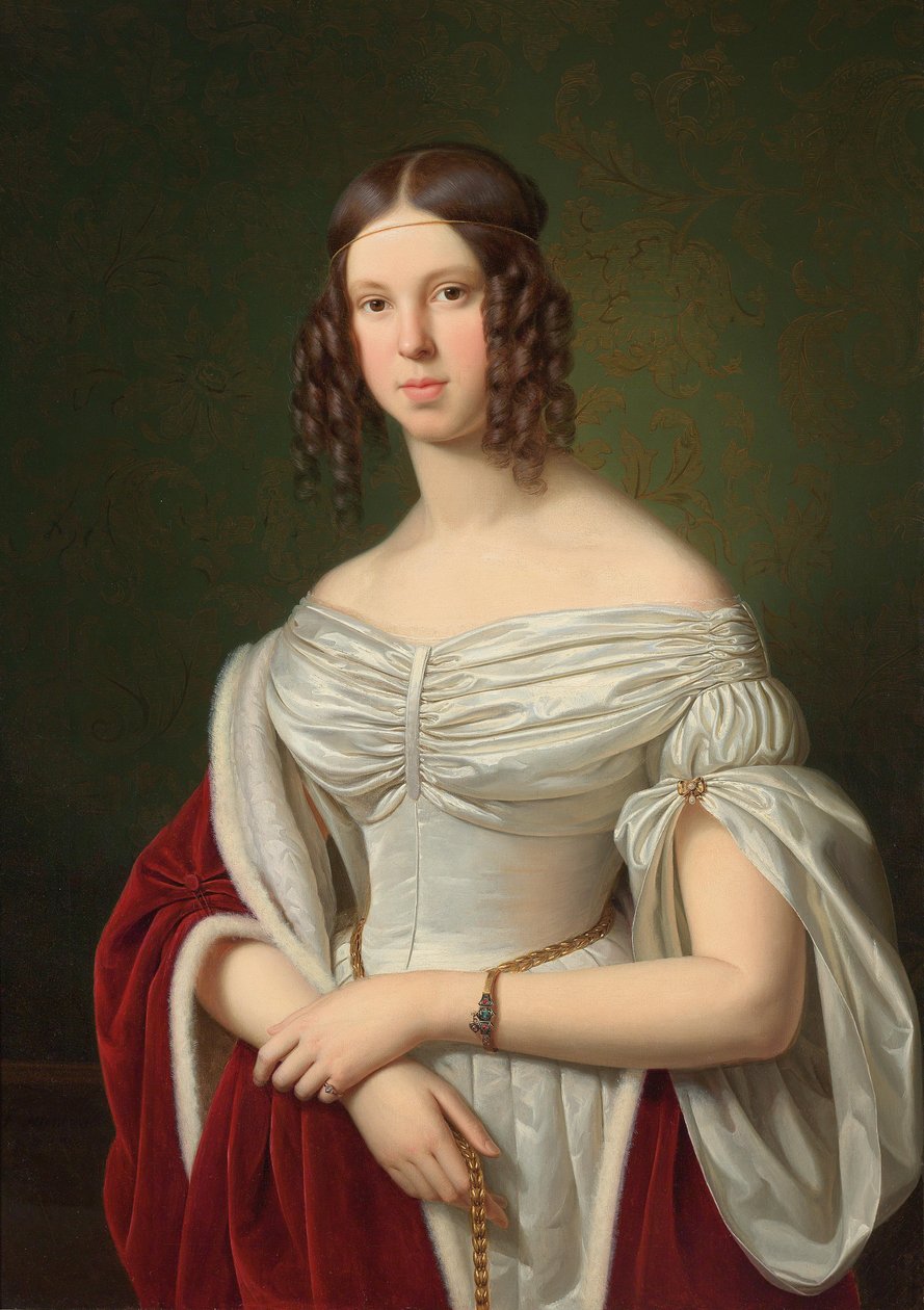 Marie Felicitas zu Fürstenberg portréja alkotó: Franz Ittenbach