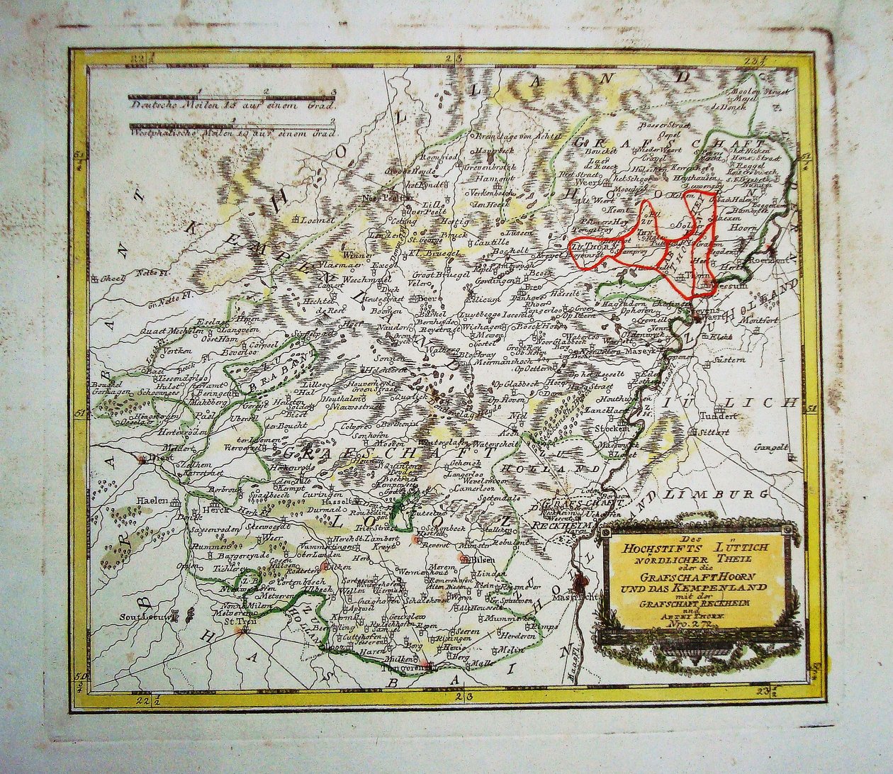 A liège -i egyházmegyéből Észak -Thei alkotó: Franz Johann Joseph von Reilly