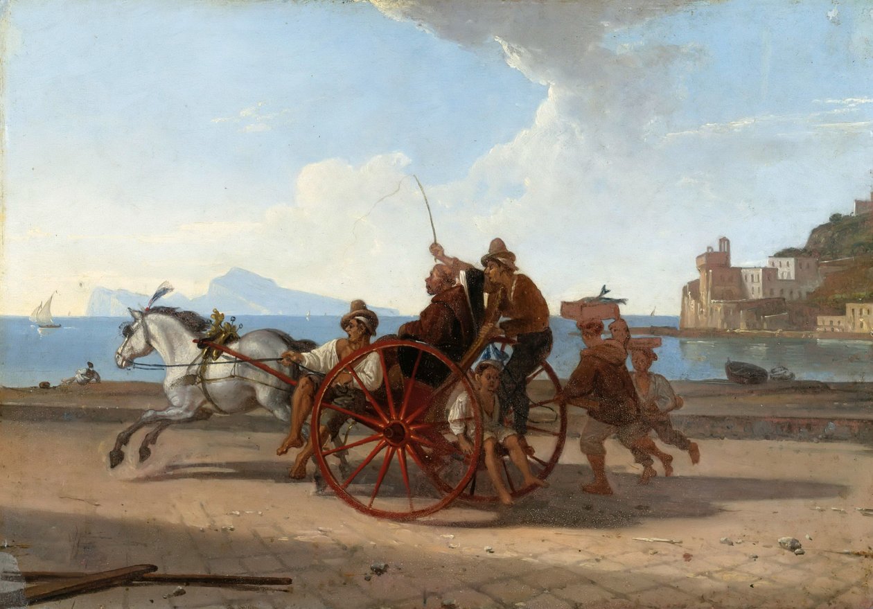 Nápolyi carrete szerzetes alkotó: Franz Ludwig Catel
