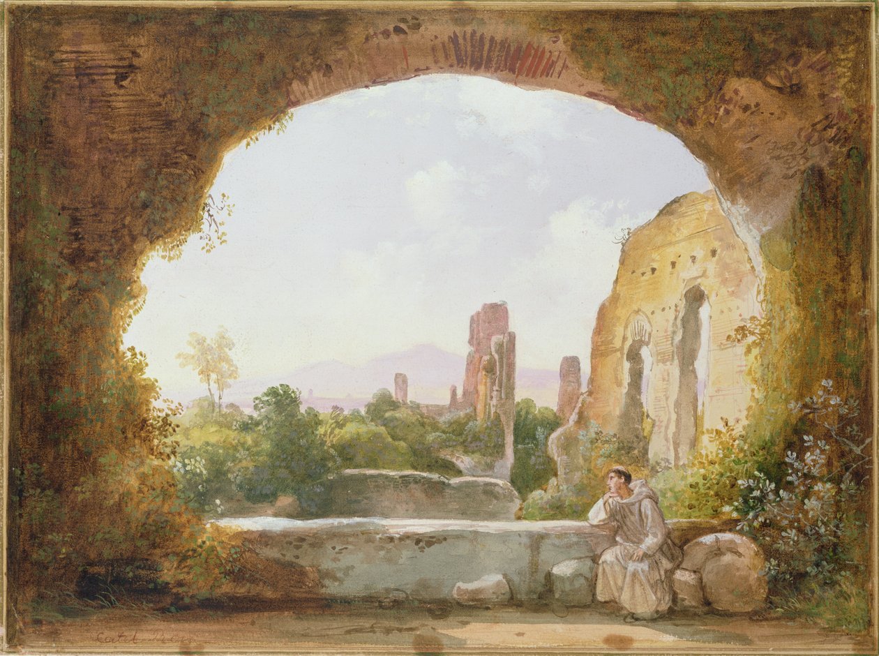 Az egri barlang alkotó: Franz Ludwig Catel