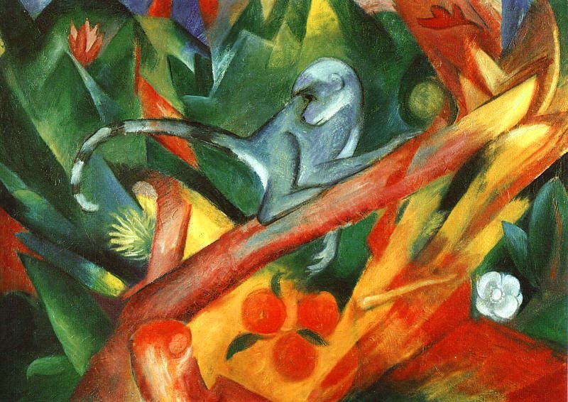 A majom alkotó: Franz Marc