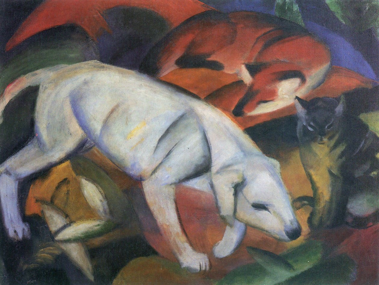 Három állat alkotó: Franz Marc
