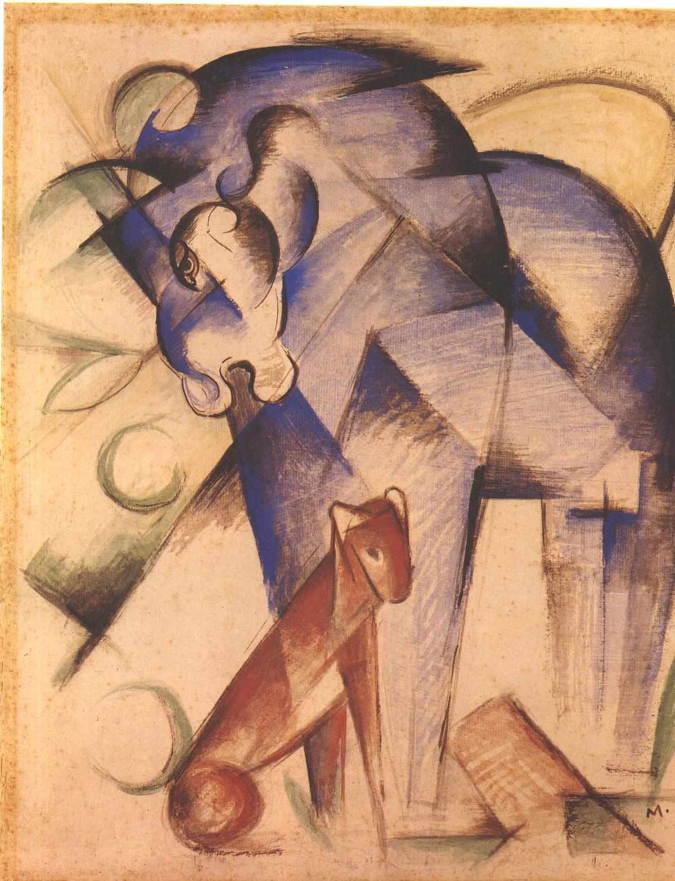 Fabletiere alkotó: Franz Marc