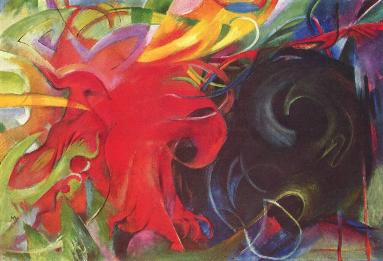 Harci formák alkotó: Franz Marc