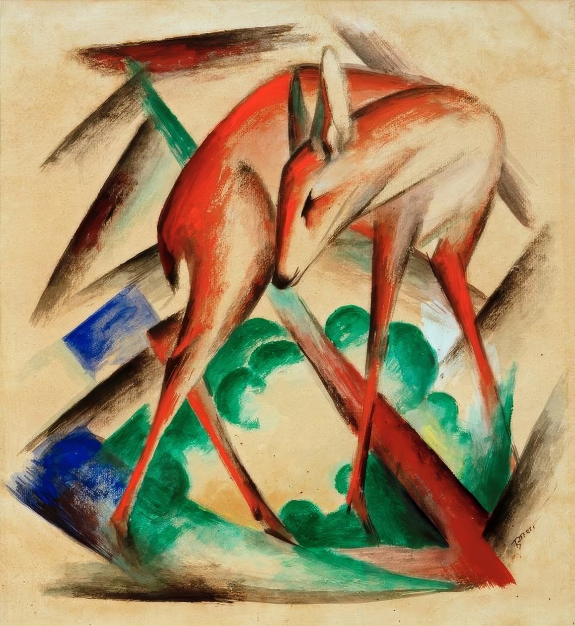 őz alkotó: Franz Marc