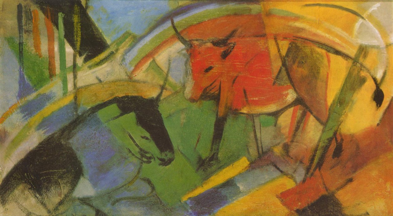 Szarvasmarha alkotó: Franz Marc