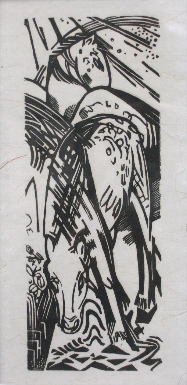 Ivó ló alkotó: Franz Marc