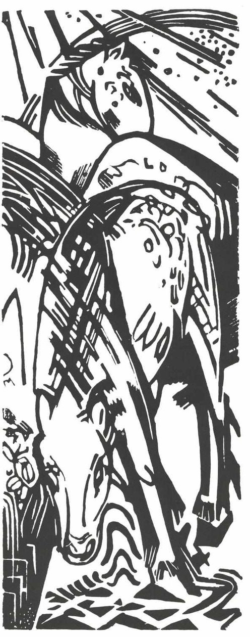 Ivó ló alkotó: Franz Marc