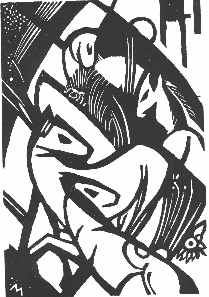 Vad ló alkotó: Franz Marc