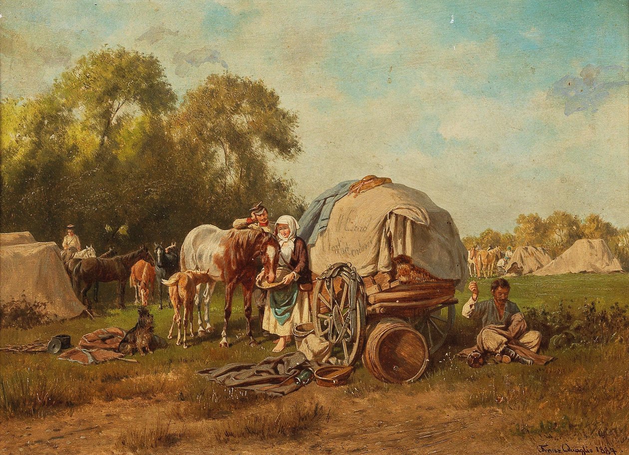 Pihenő alkotó: Franz Quaglio