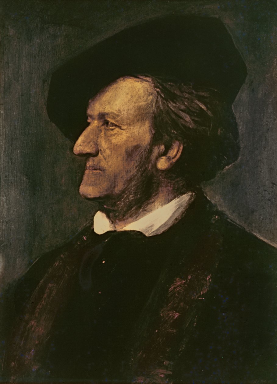 Richard Wagner portréja (1813-83) alkotó: Franz Seraph von Lenbach