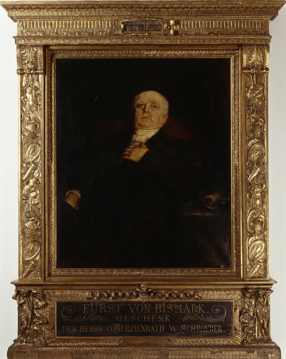 Bismarck hercege alkotó: Franz Seraph von Lenbach