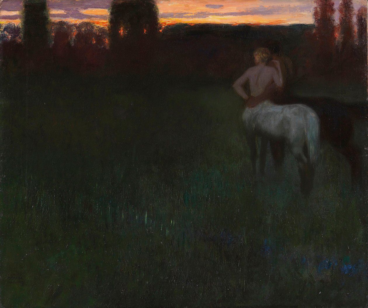 napnyugta alkotó: Franz von Stuck
