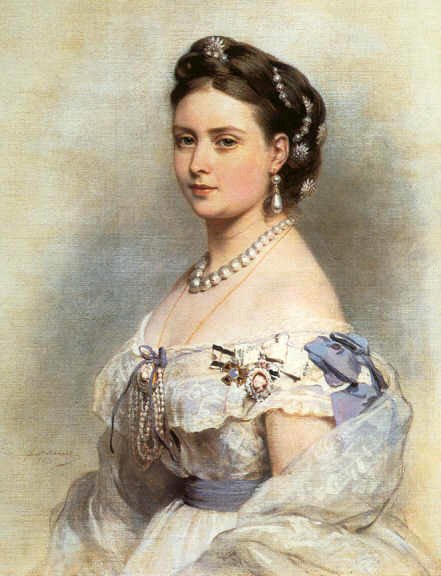 Victoria hercegnő, Royal hercegnő Poroszország koronahercegnőjeként alkotó: Franz Xaver Winterhalter
