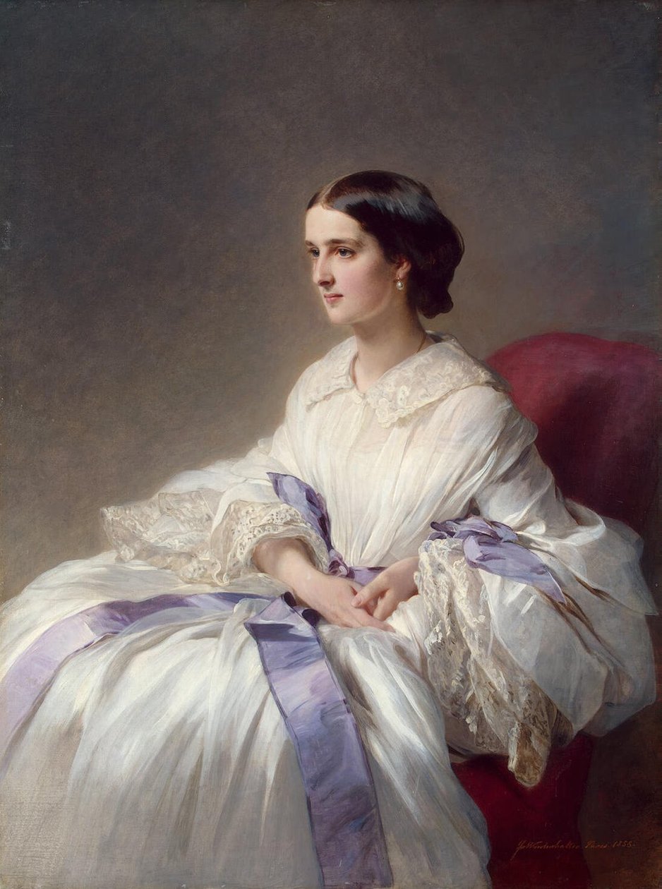 Contess Olga Shuvalova alkotó: Franz Xaver Winterhalter