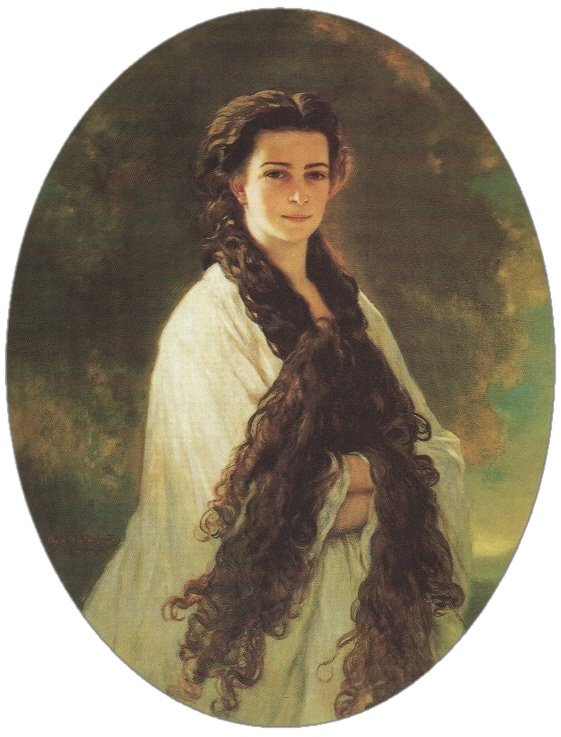Erzsébet, Ausztria császárnője alkotó: Franz Xaver Winterhalter