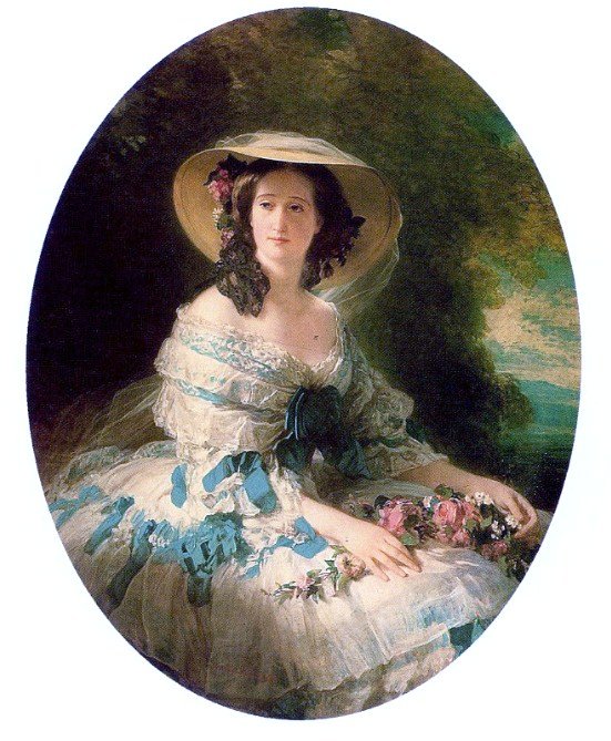 Montijoi Eugénie alkotó: Franz Xaver Winterhalter