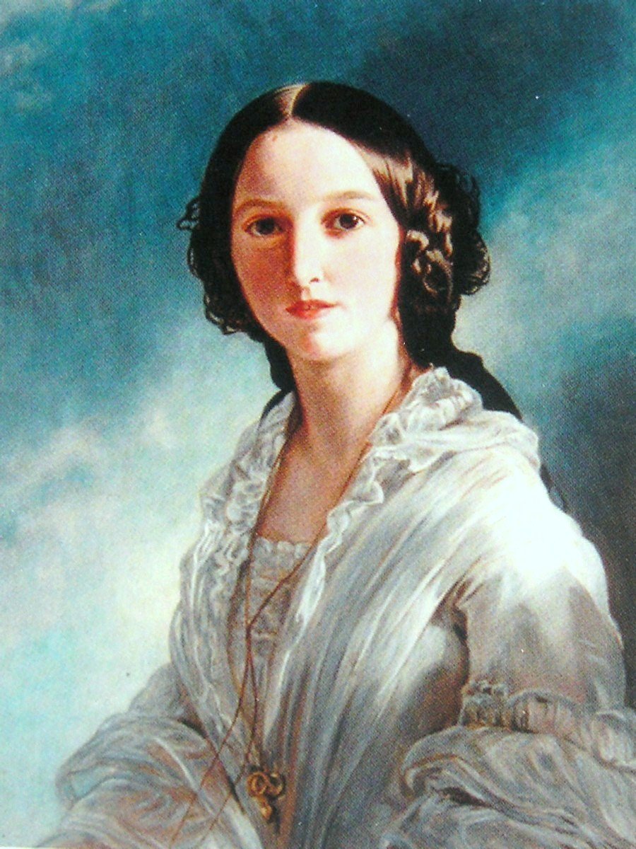 Feodora zu Hohenlohe-Langenburg alkotó: Franz Xaver Winterhalter