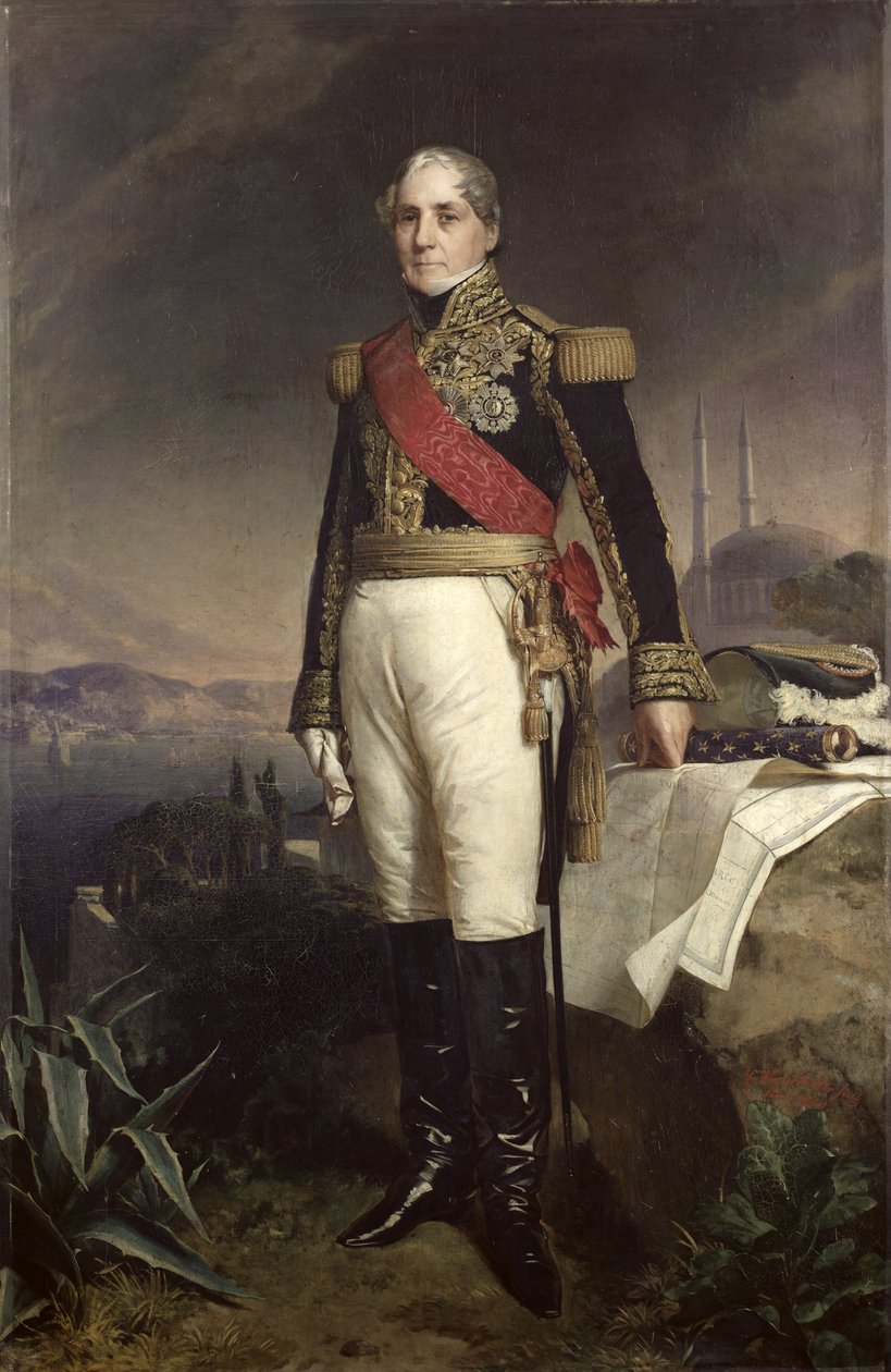 Francois-Horace (1772-1851) Sebastiani gróf, 1841 alkotó: Franz Xaver Winterhalter