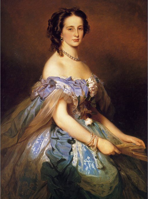 Alexandra Josifovna nagyhercegnő alkotó: Franz Xaver Winterhalter
