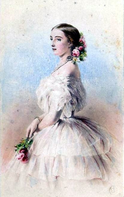 Olga Feodorovna, Oroszország nagyhercegnője alkotó: Franz Xaver Winterhalter