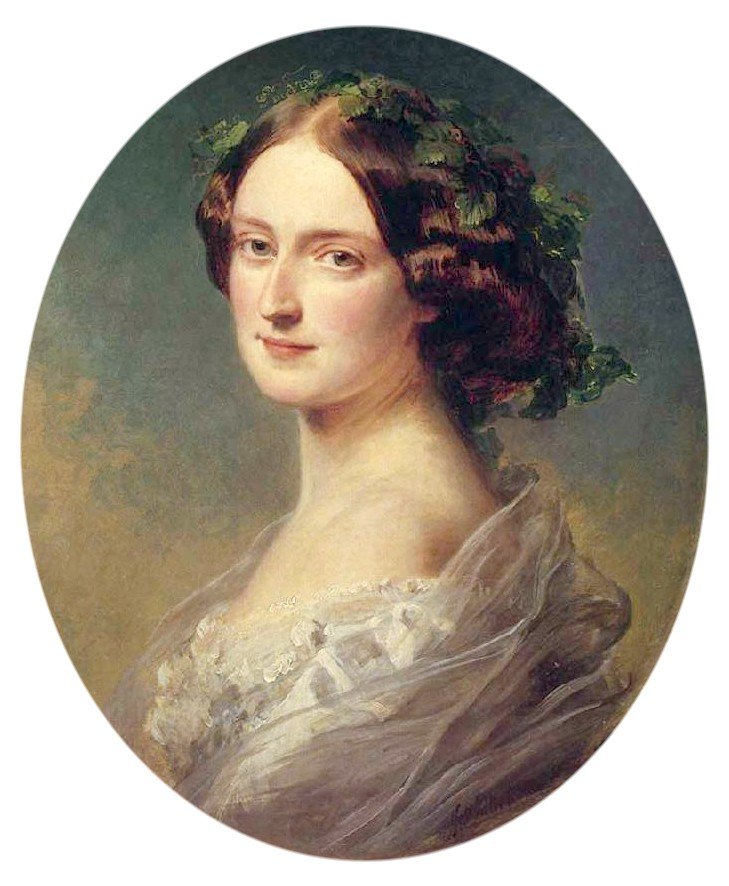 Lady Clementina Augusta Wellington Gyermek-Villiers alkotó: Franz Xaver Winterhalter