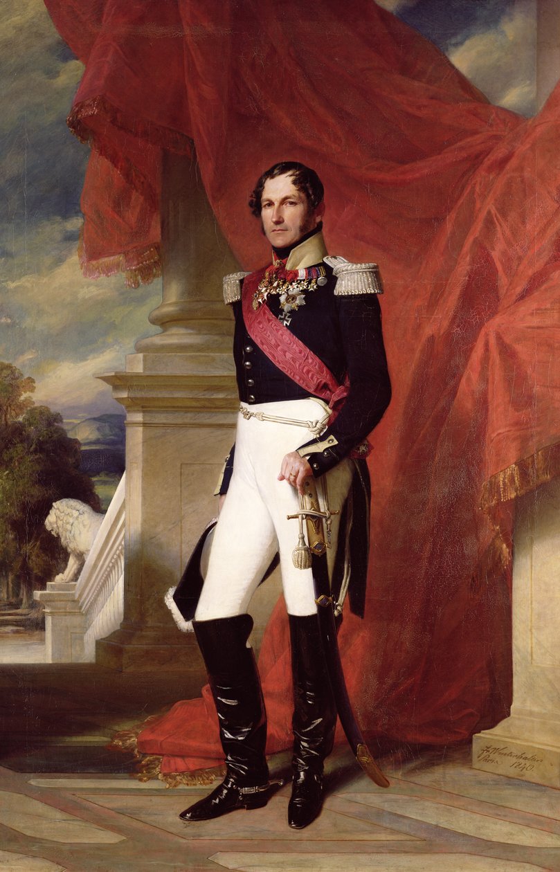 I. Leopold (1790-1865) 1840 alkotó: Franz Xaver Winterhalter