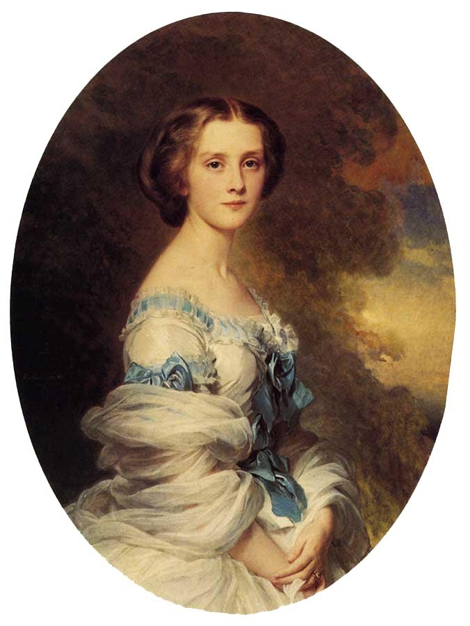 Melanie de Bussiere, Edmond de Pourtalès grófnő alkotó: Franz Xaver Winterhalter