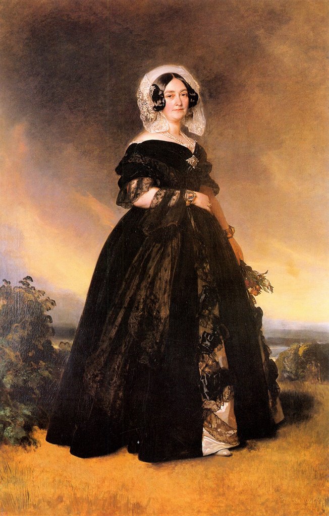 Saxe-Coburg-Saalfeld helyettes portréja alkotó: Franz Xaver Winterhalter