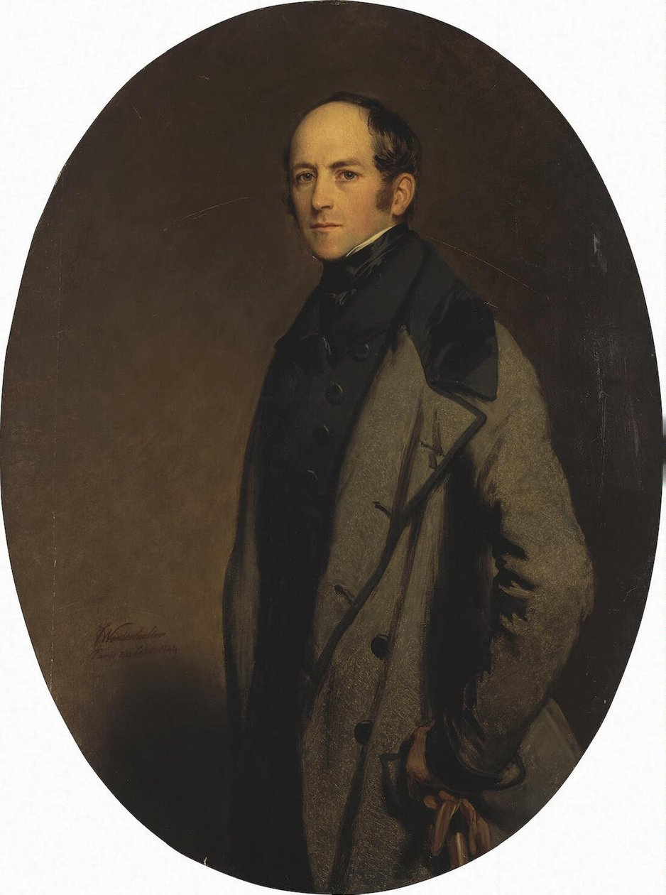Alekszej Bobrinszkij gróf portréja alkotó: Franz Xaver Winterhalter