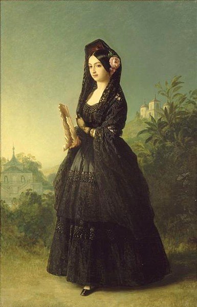 Infanta Luisa Fernanda portréja alkotó: Franz Xaver Winterhalter