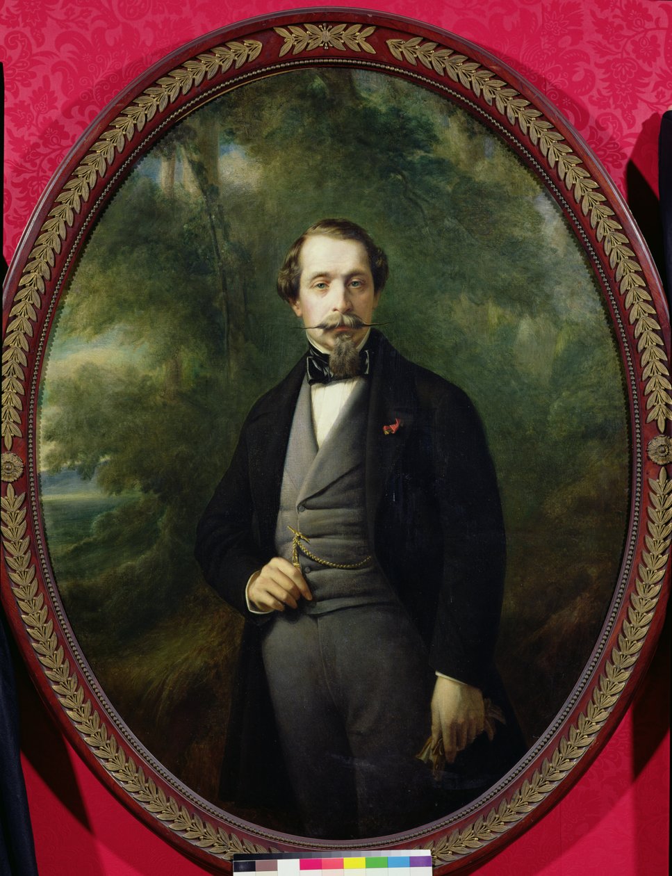 III. Napóleon (1808-73) portréja 1857 körül alkotó: Franz Xaver Winterhalter