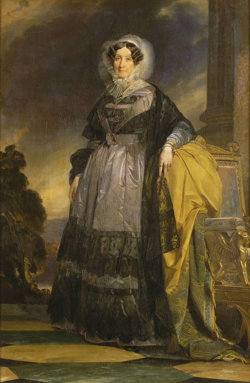 Adelaide orléans -i hercegnő alkotó: Franz Xaver Winterhalter