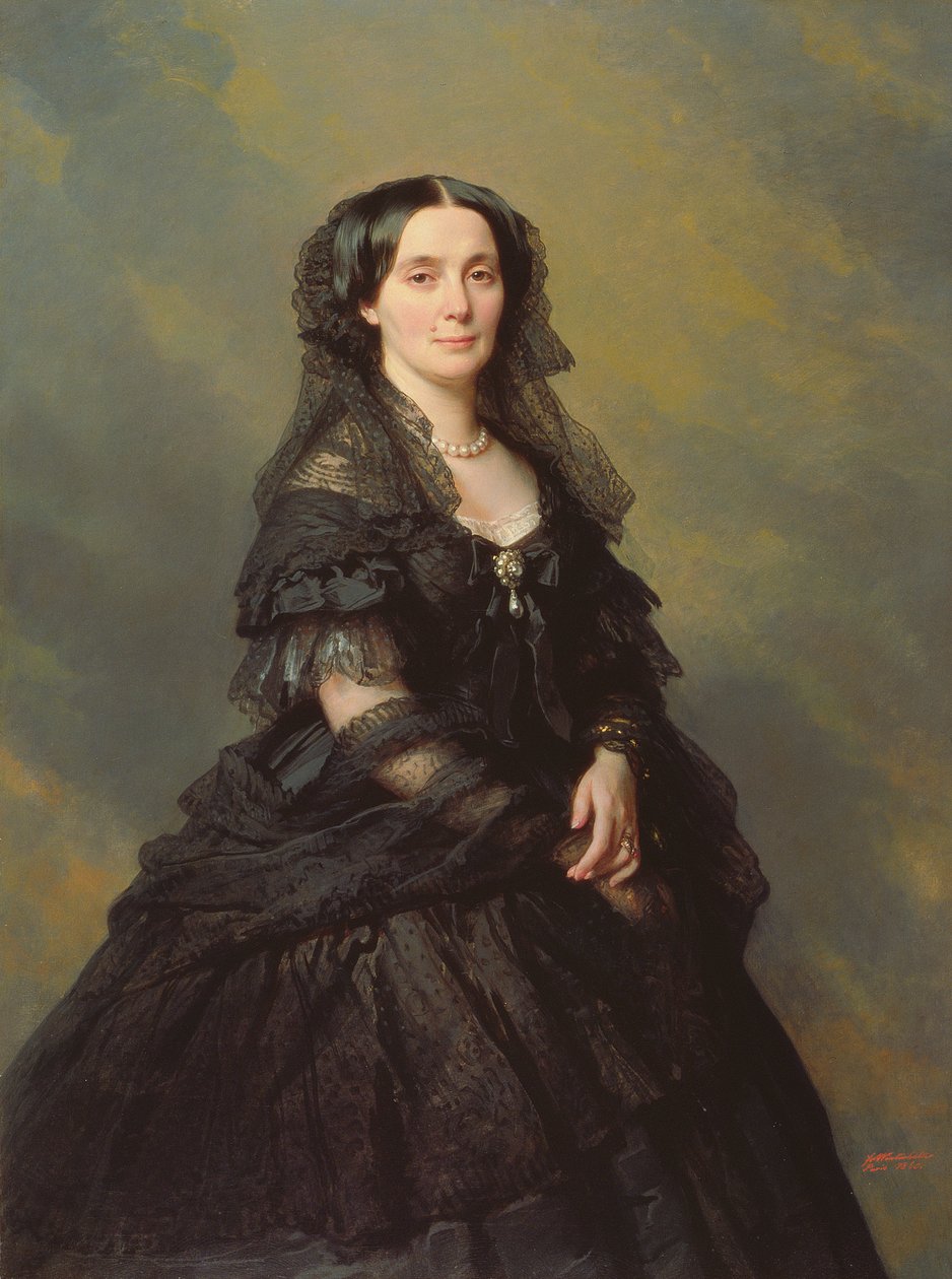 Kotschoubey hercegnő, 1860 alkotó: Franz Xaver Winterhalter