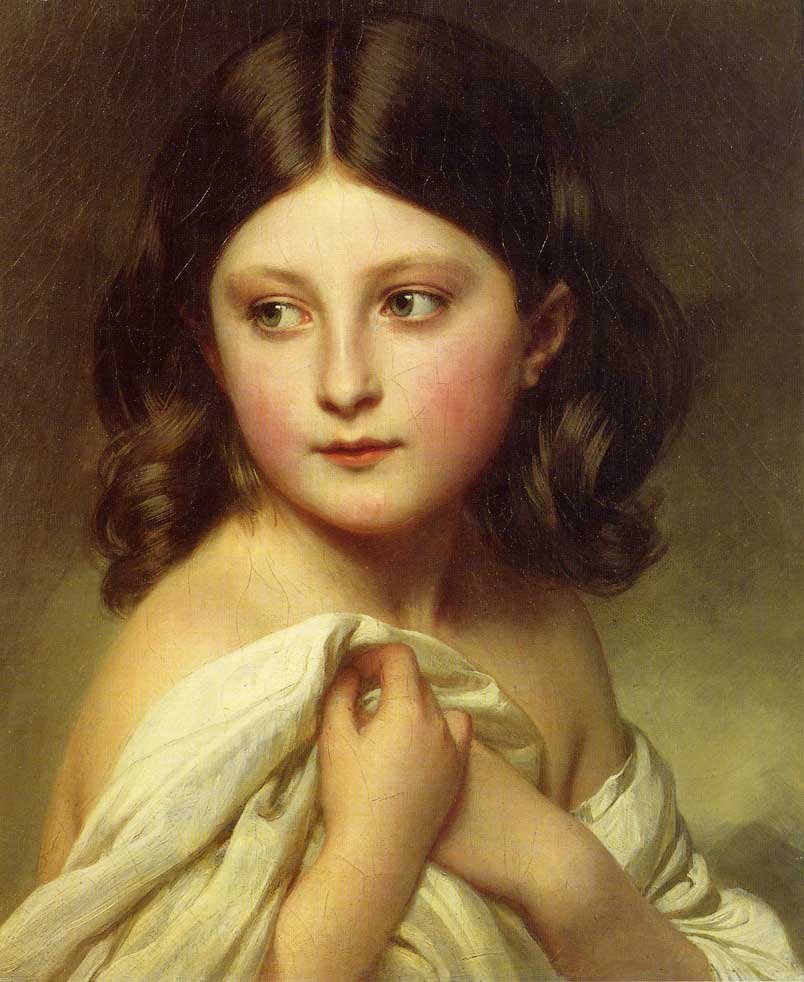 Charlotte belga hercegnő alkotó: Franz Xaver Winterhalter