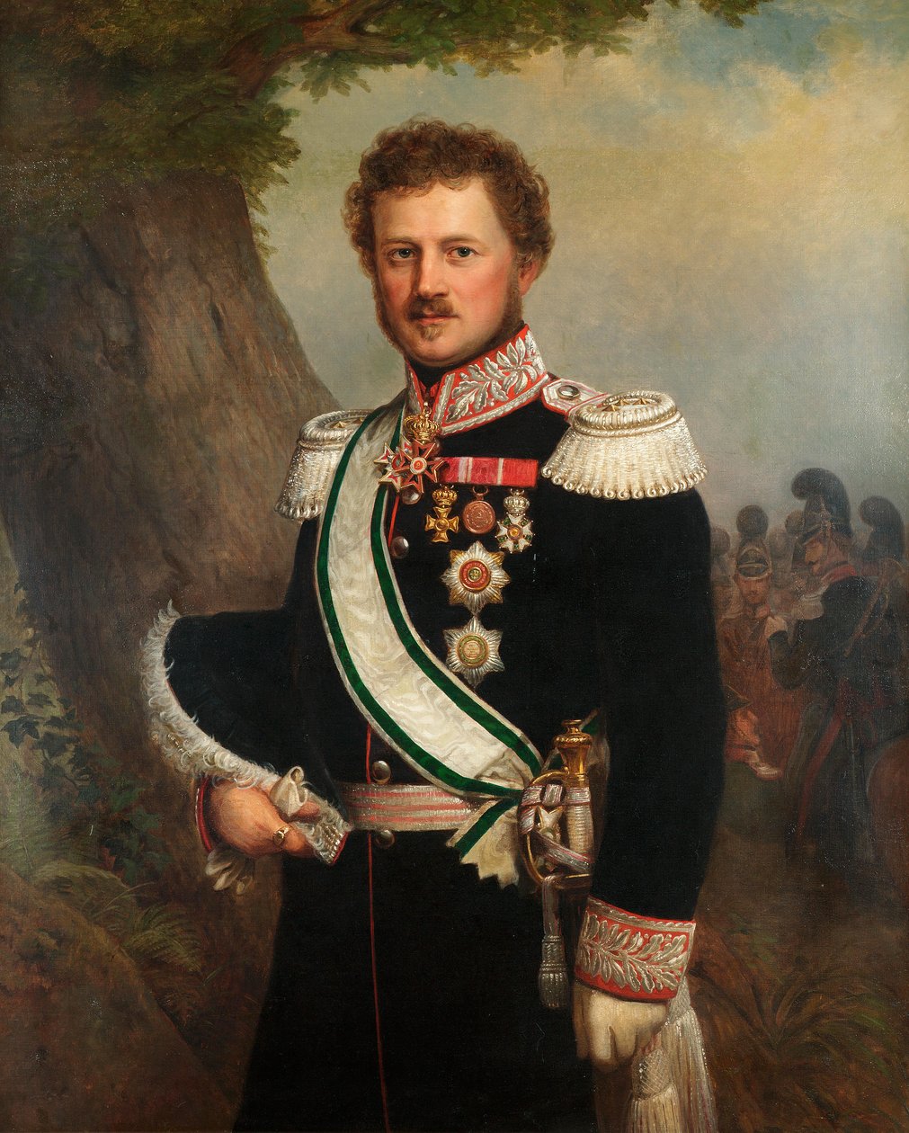 Emil hesseni herceg és a Rajna mellett alkotó: Franz Xaver Winterhalter